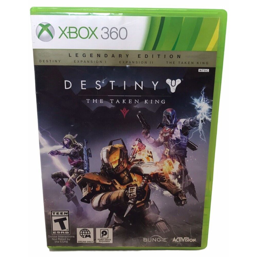 Destiny:‎ The Taken King -- Legendary Edition (Microsoft Xbox 360, 2015) Tested